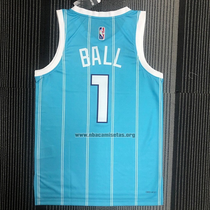 Camiseta Charlotte Hornets LaMelo Ball NO 1 Icon 2022-23 Verde